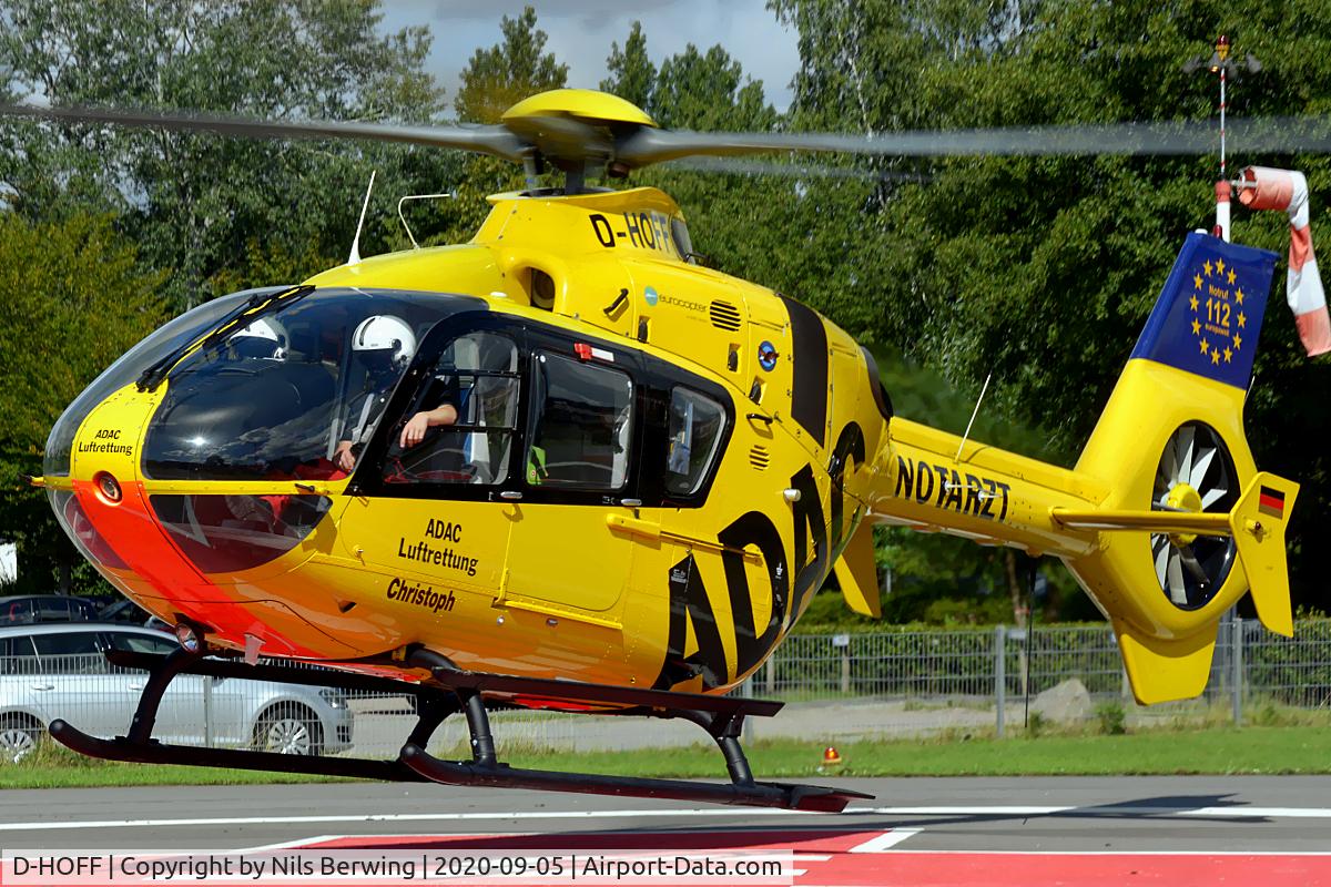 D-HOFF, 2002 Eurocopter EC-135 P2+ C/N 0260, D-HOFF at Childrens hospital Hamburg Wilhelmstift