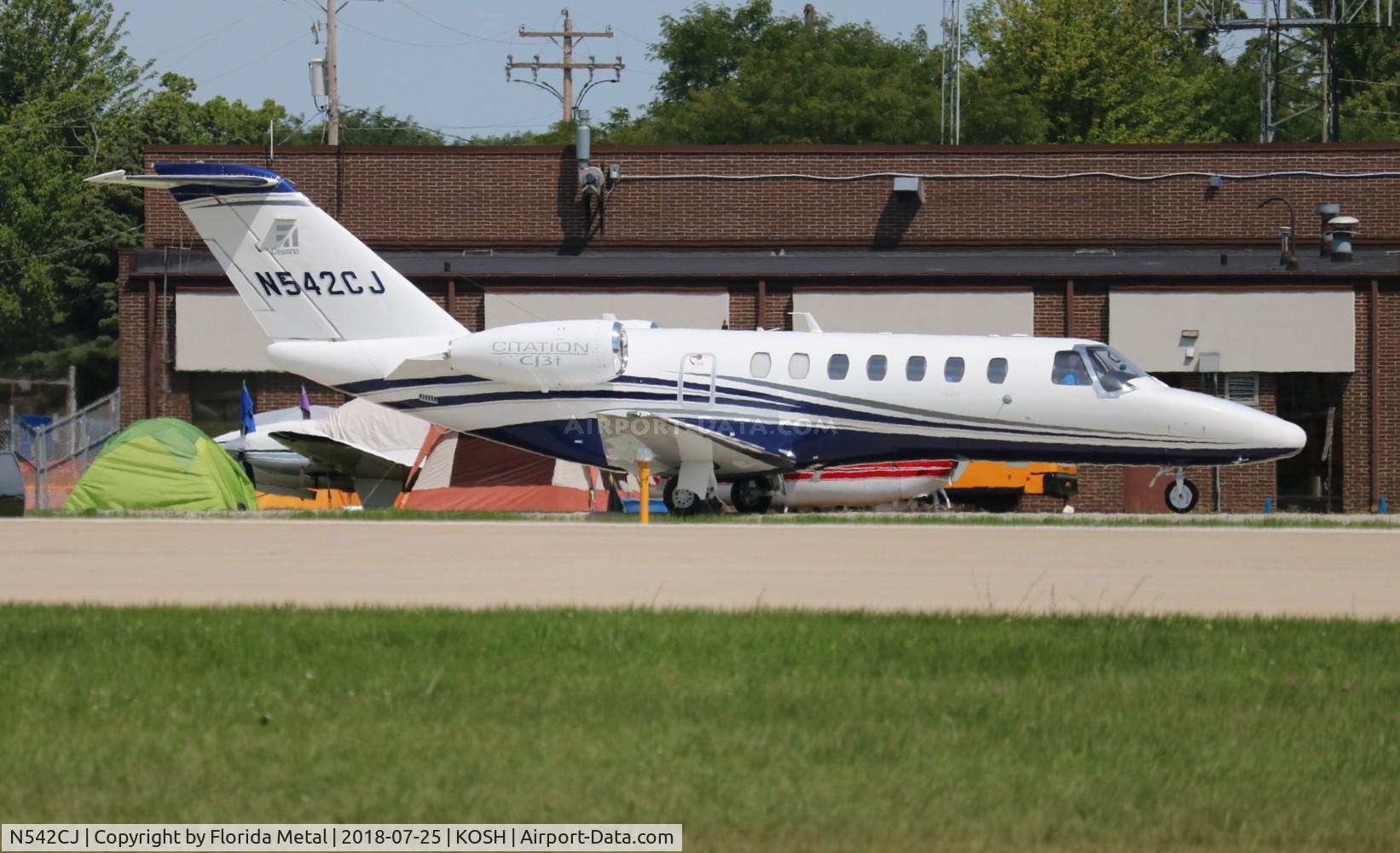 N542CJ, 2018 Cessna 525B CitationJet CJ3+ C/N 525B-0542, OSH 2018