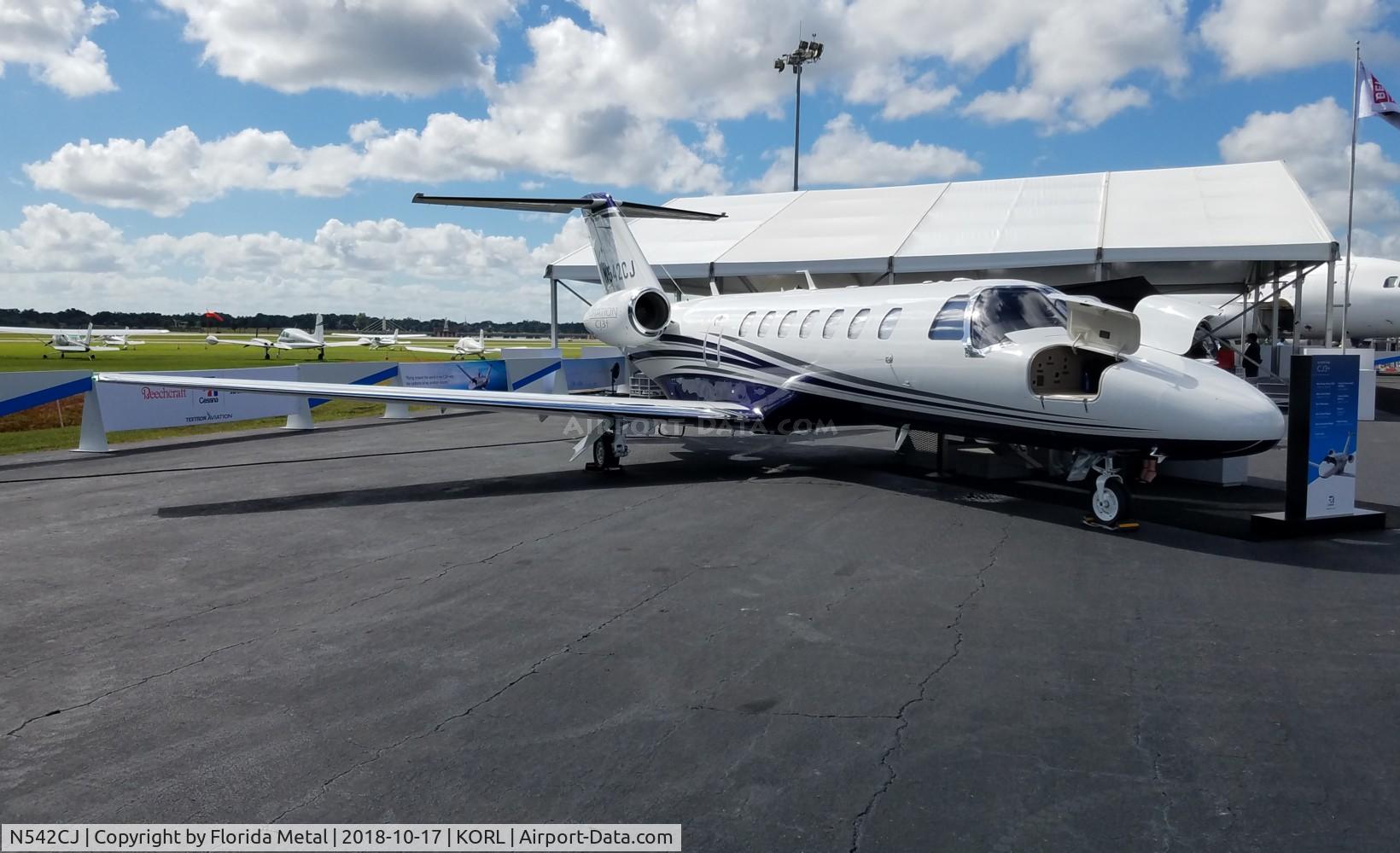 N542CJ, 2018 Cessna 525B CitationJet CJ3+ C/N 525B-0542, NBAA 2018