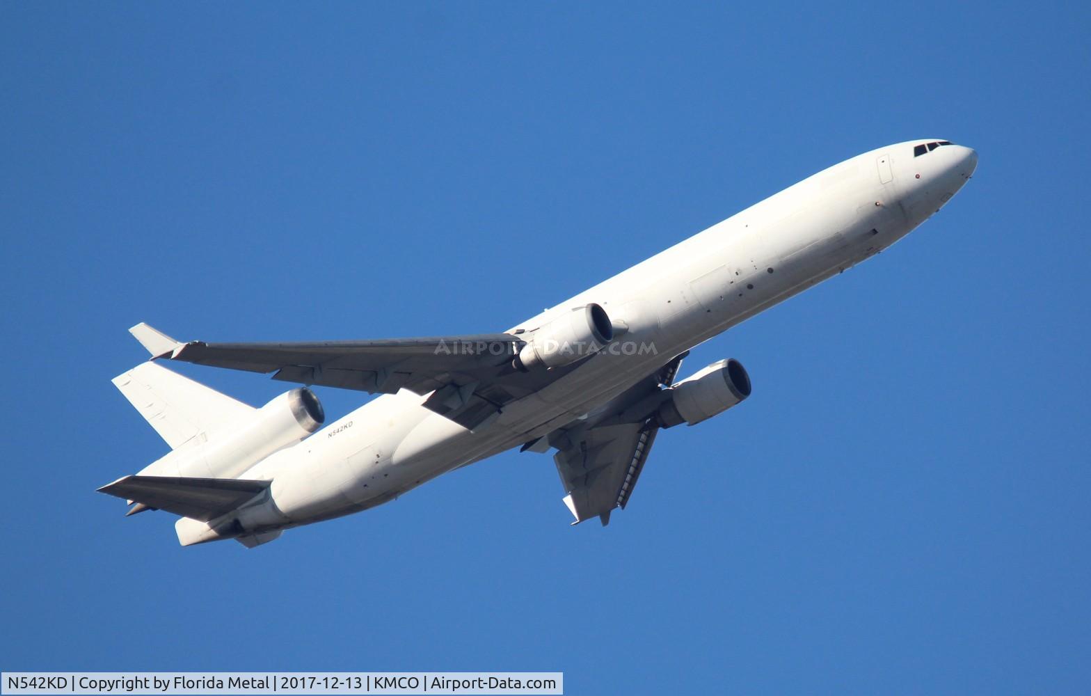 N542KD, McDonnell Douglas MD-11 C/N 48542, MCO 2017