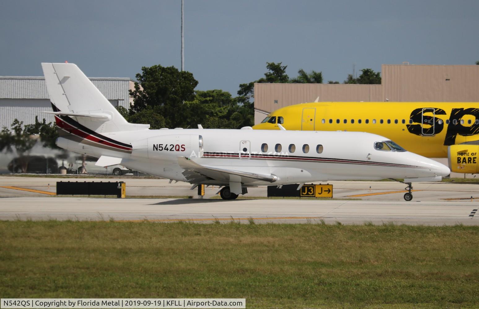 N542QS, 2017 Cessna 680A Citation Latitude C/N 680A-0091, FLL 2019