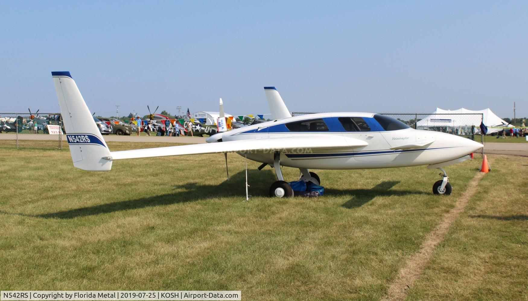 N542RS, Velocity Velocity XL RG5 C/N 3RX?, OSH 2019