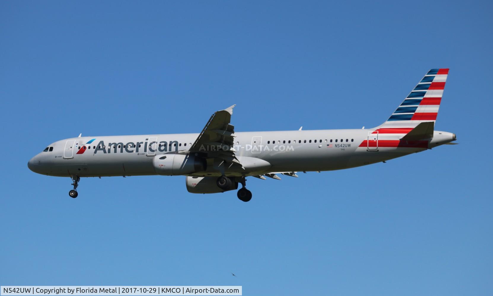 N542UW, 2009 Airbus A321-231 C/N 4134, MCO 2017