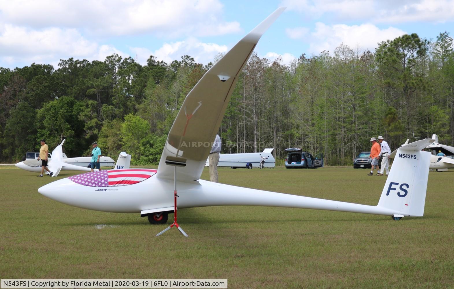 N543FS, 2019 Jonker Sailplanes JS3 C/N 03-053, Jonker JS3