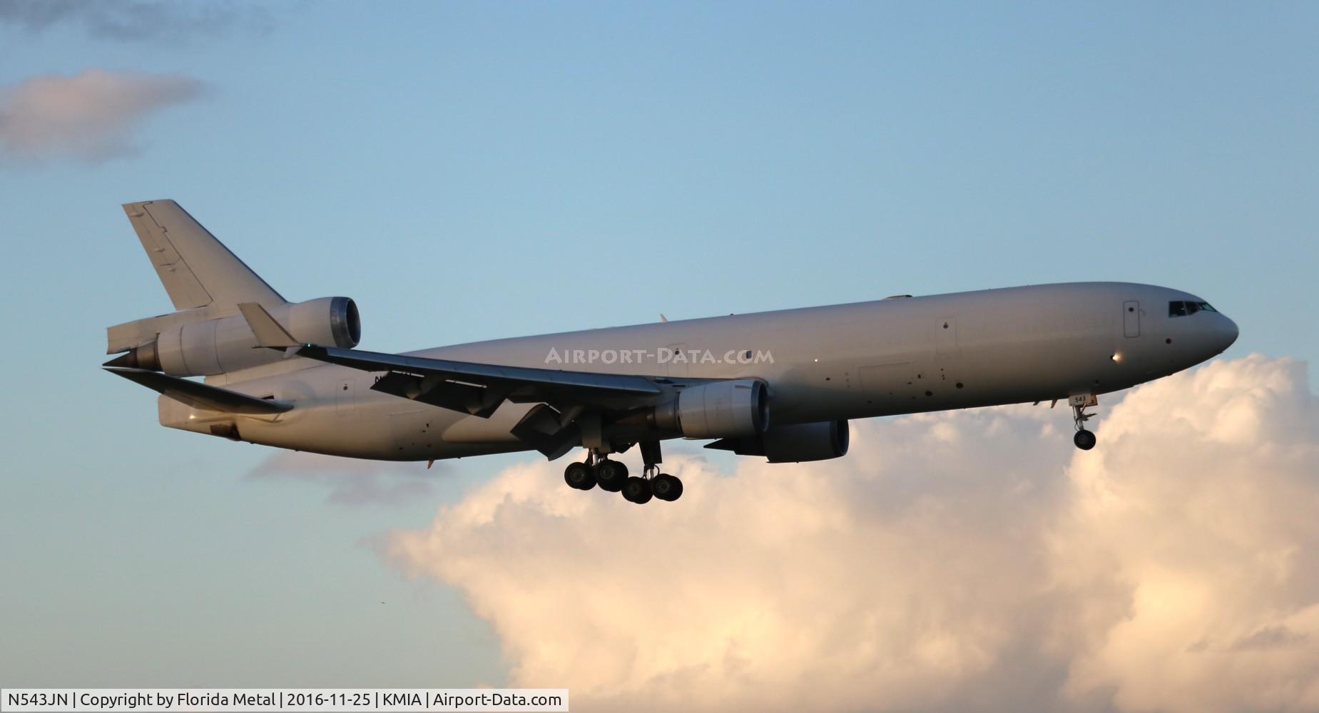 N543JN, 1994 McDonnell Douglas MD-11F C/N 48543, MIA 2016