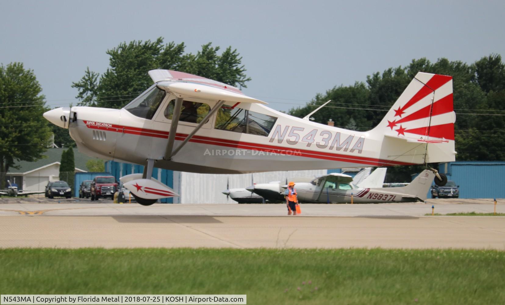 N543MA, 2004 American Champion 8KCAB Decathlon C/N 972-2004, OSH 2018