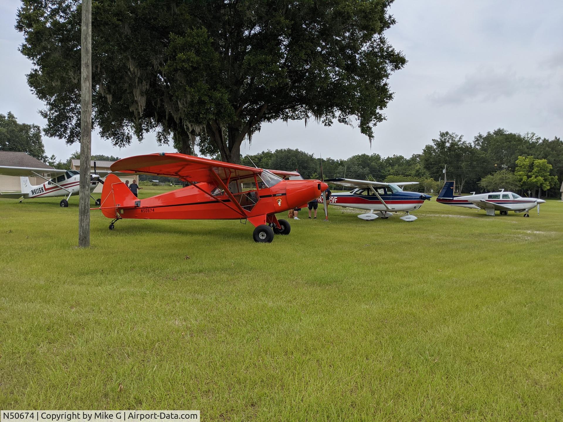 N50674, 1941 Piper J5A Cub Cruiser C/N 5-1383, Still airworthy and flown regularly