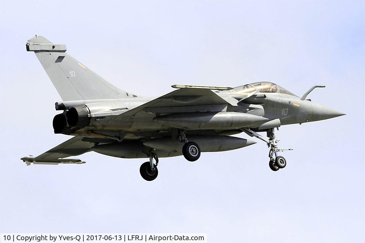 10, 2002 Dassault Rafale M C/N 10, Dassault Rafale M, On final rwy 08, Landivisiau Naval Air Base (LFRJ) Tiger Meet 2017