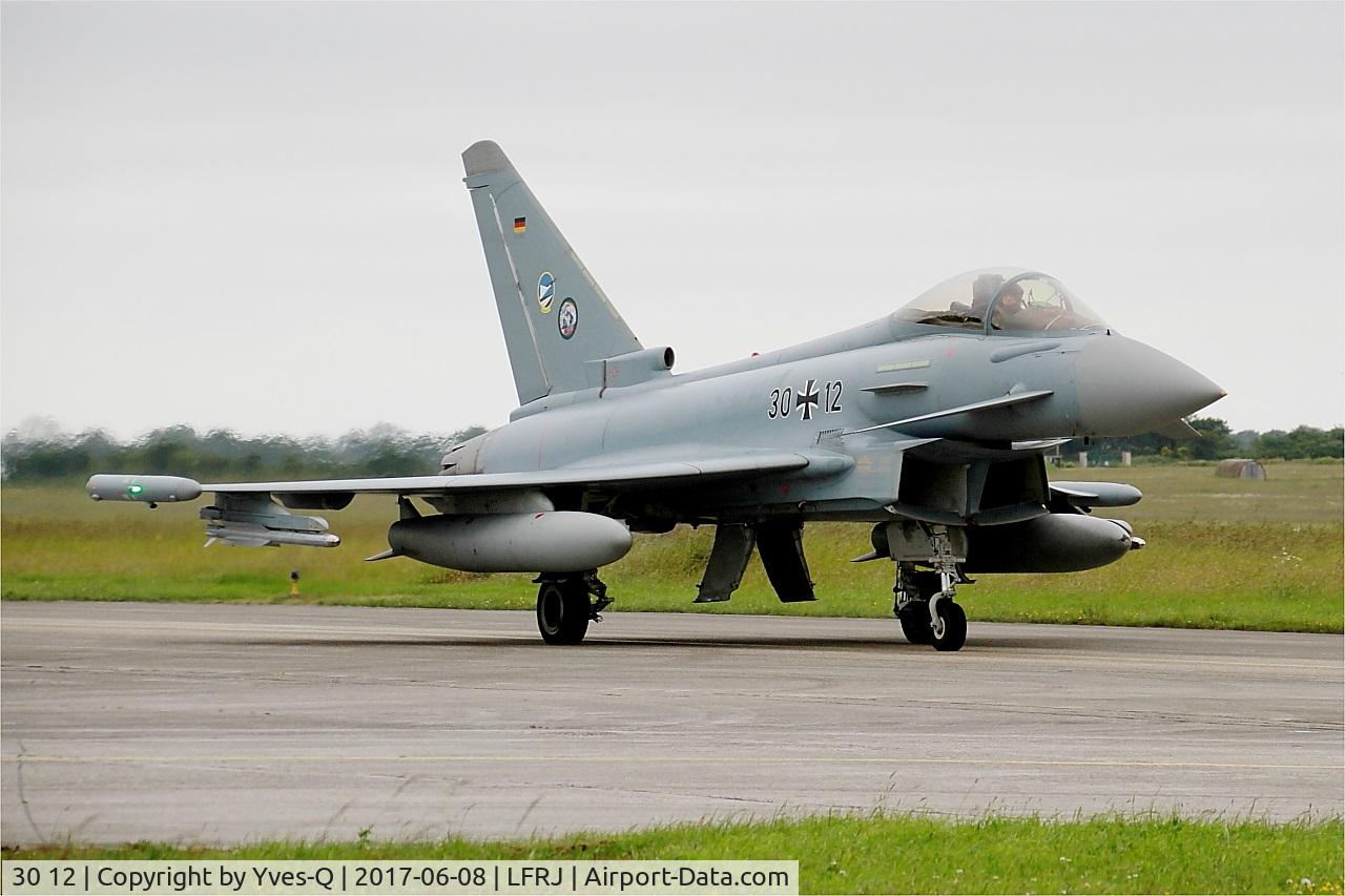 30 12, 2006 Eurofighter EF-2000 Typhoon S C/N GS006, Eurofighter EF-2000 Typhoon S, Taxiing to flight line, Landivisiau Naval Air Base (LFRJ) Tiger Meet 2017