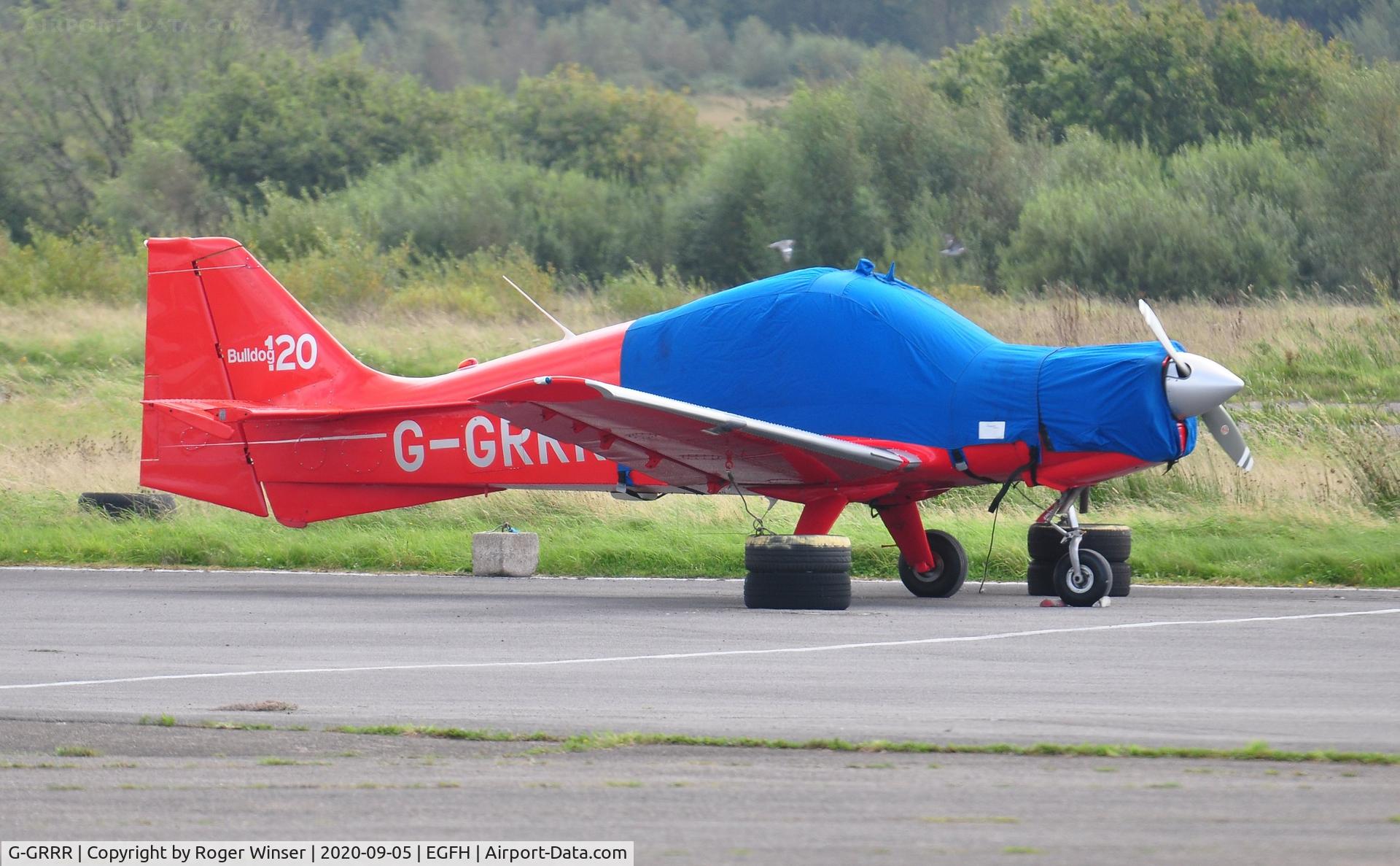 G-GRRR, 1973 Scottish Aviation Bulldog Series 120 Model 122 C/N BH120/229, Visiting Bulldog.