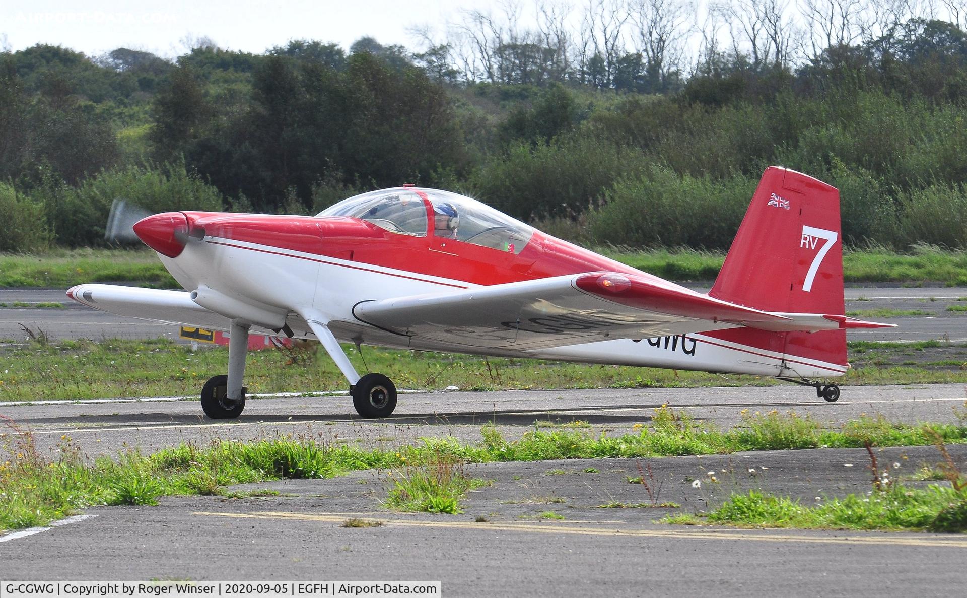 G-CGWG, 2011 Vans RV-7 C/N PFA 323-14486, Resident RV-7