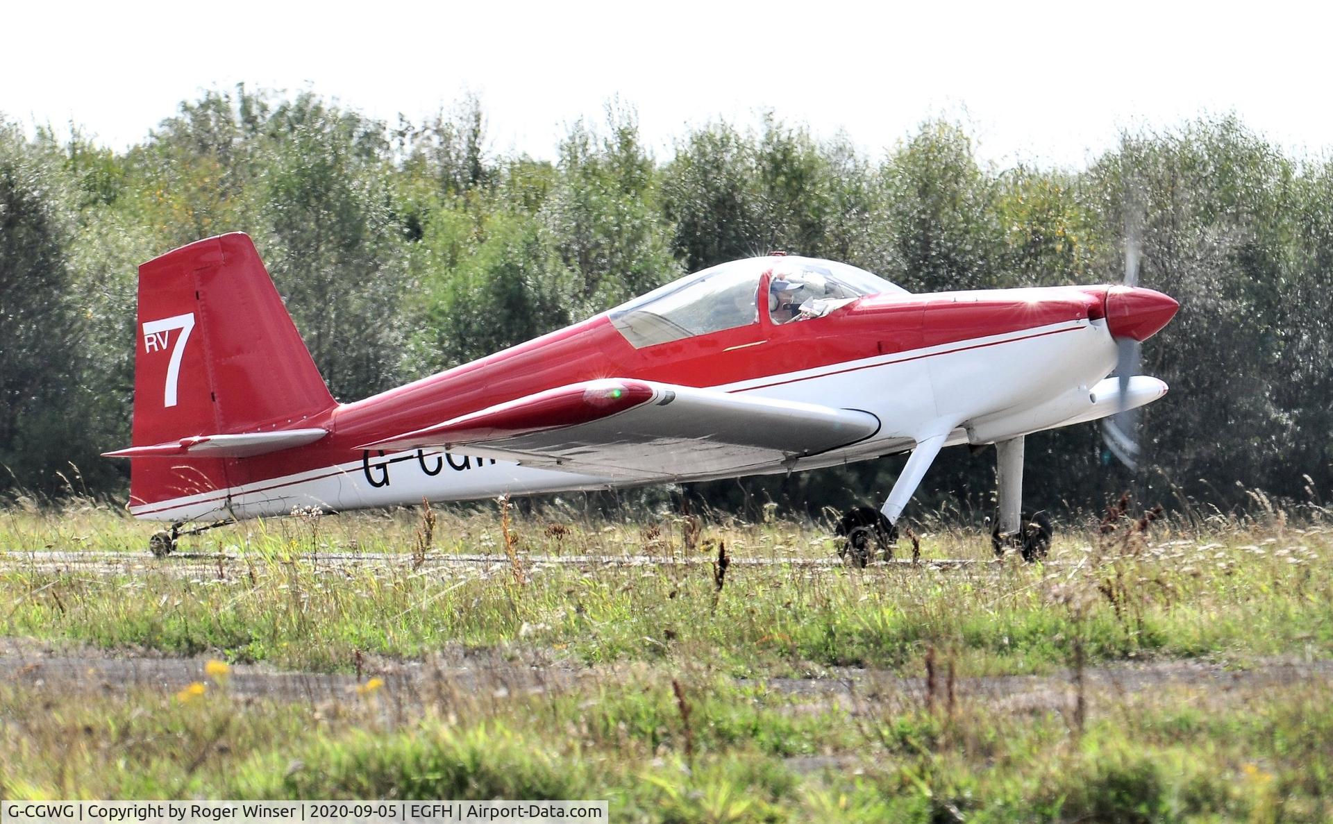 G-CGWG, 2011 Vans RV-7 C/N PFA 323-14486, Resident RV-7