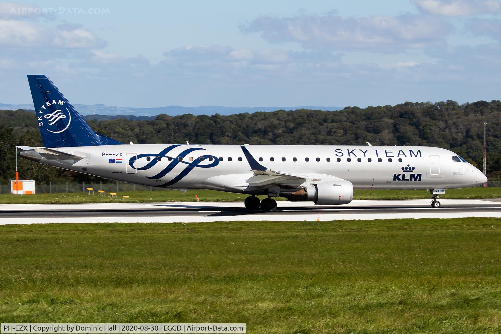 PH-EZX, 2012 Embraer 190LR (ERJ-190-100LR) C/N 19000545, BRS 30/08/20