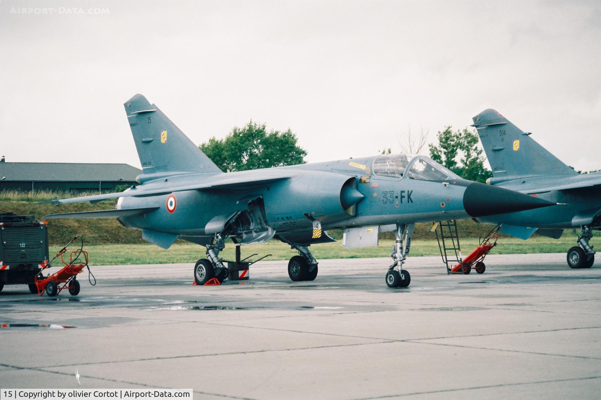 15, Dassault Mirage F.1C C/N 15, late 90's