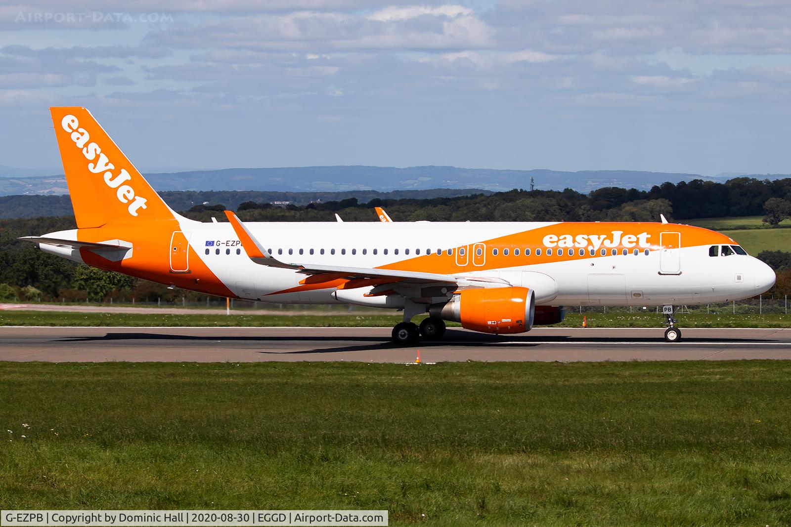 G-EZPB, 2015 Airbus A320-214 C/N 6977, BRS 30/08/20