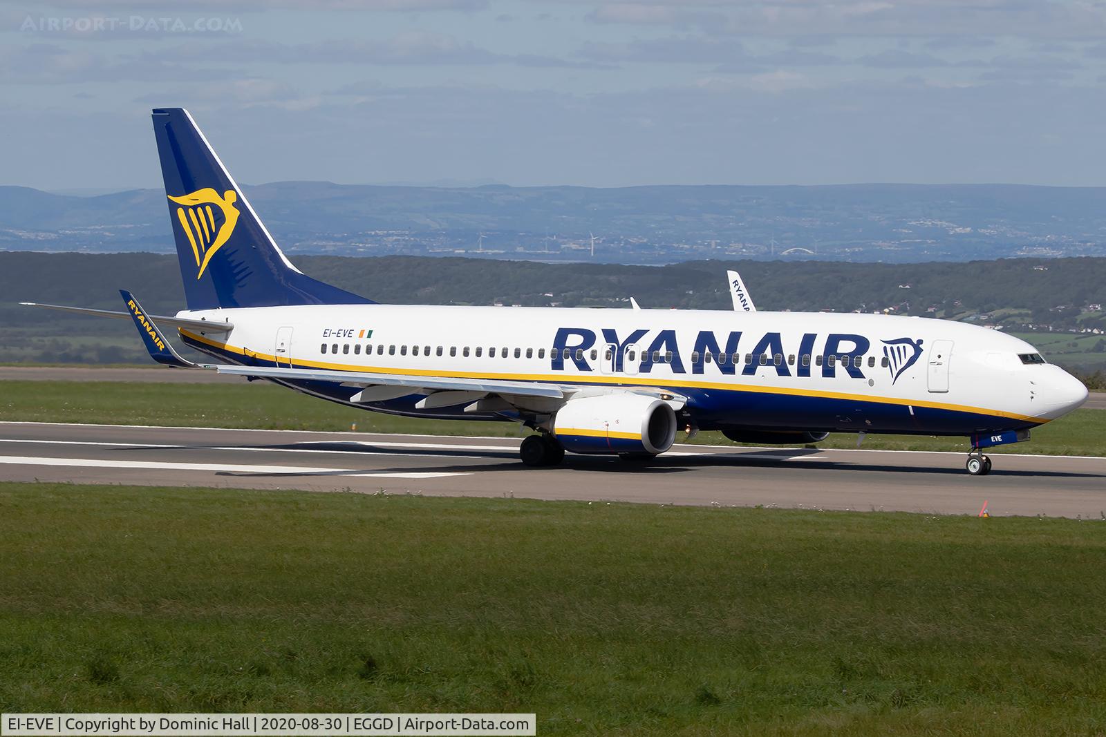 EI-EVE, 2012 Boeing 737-8AS C/N 35035, BRS 30/08/20