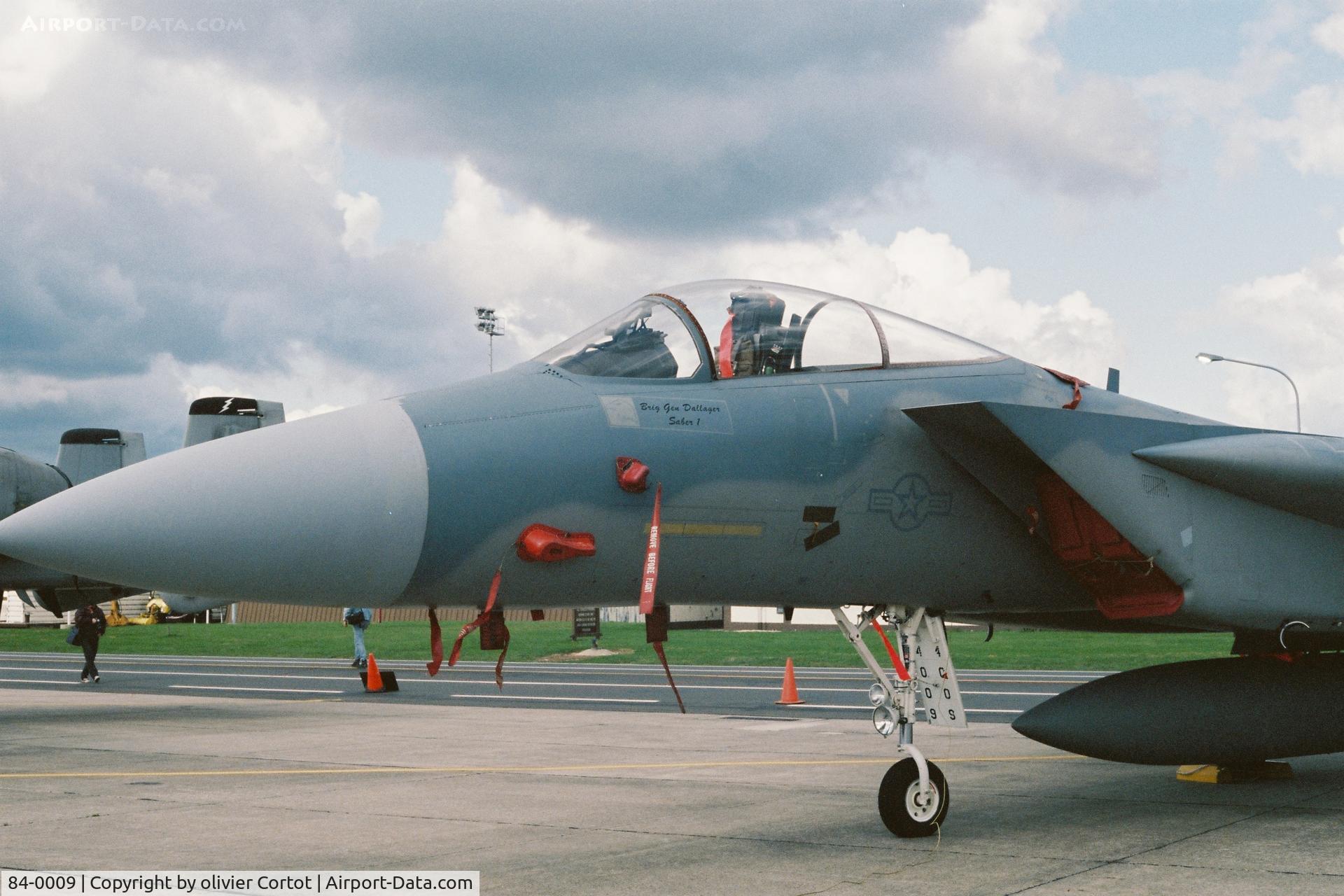 84-0009, 1984 McDonnell Douglas F-15C Eagle C/N 0918/C312, Spang 1994