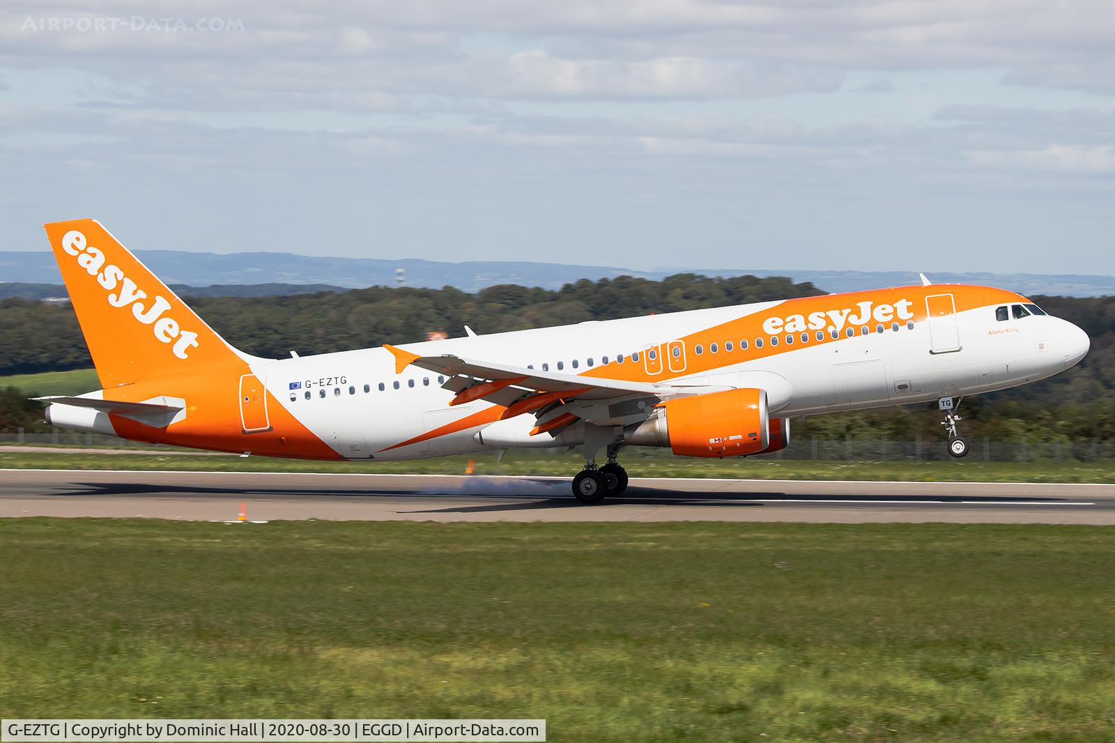 G-EZTG, 2009 Airbus A320-214 C/N 3946, BRS 30/08/20