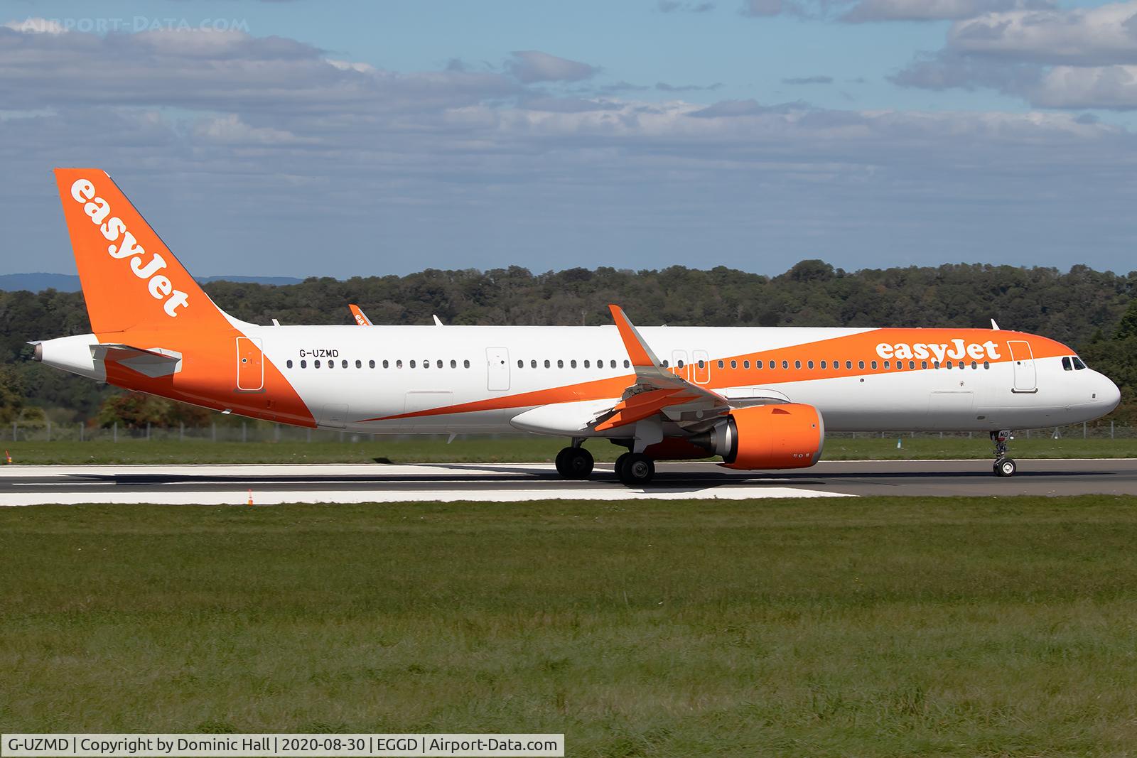 G-UZMD, 2018 Airbus A321-251NX C/N 8421, BRS 30/08/20