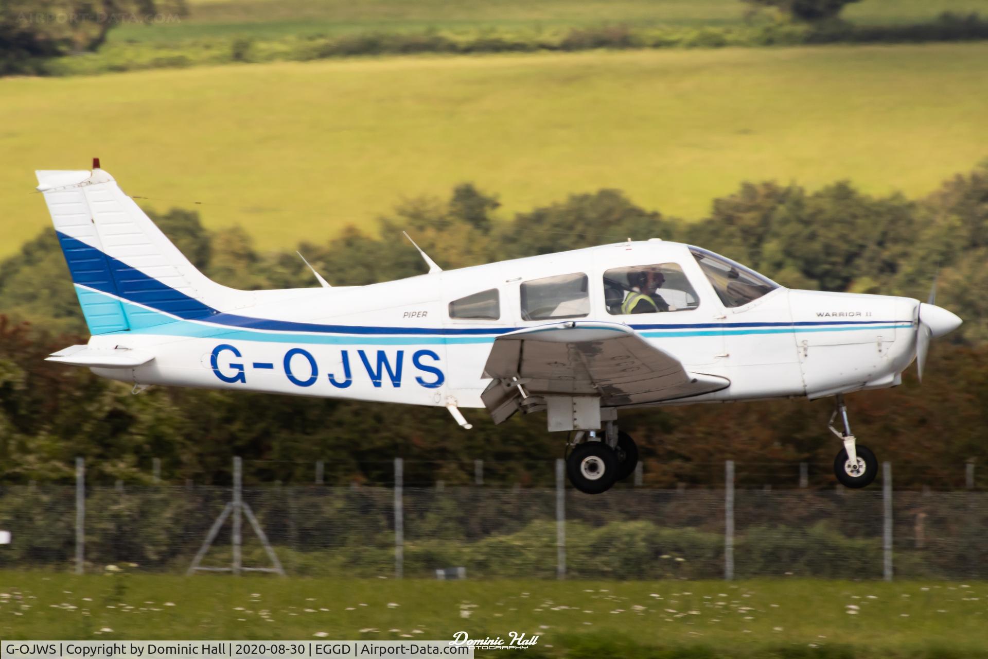 G-OJWS, 1978 Piper PA-28-161 Cherokee Warrior II C/N 28-7816415, BRS 30/08/20