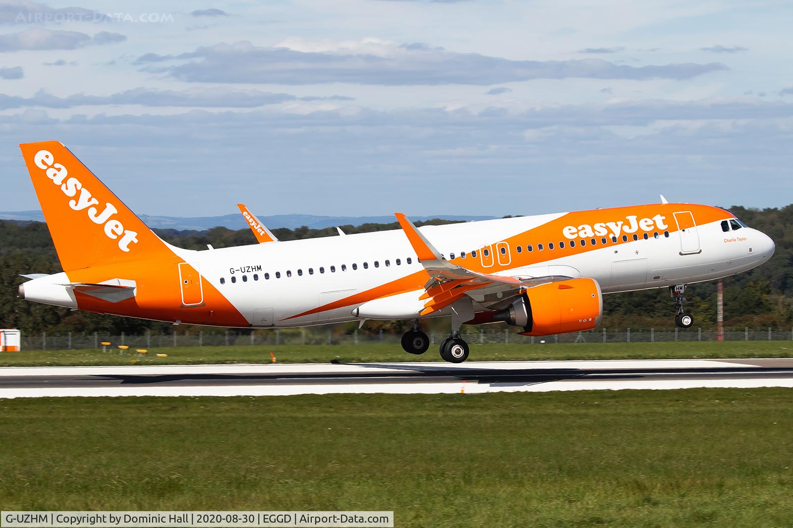 G-UZHM, 2018 Airbus A320-251N C/N 8405, BRS 30/08/20