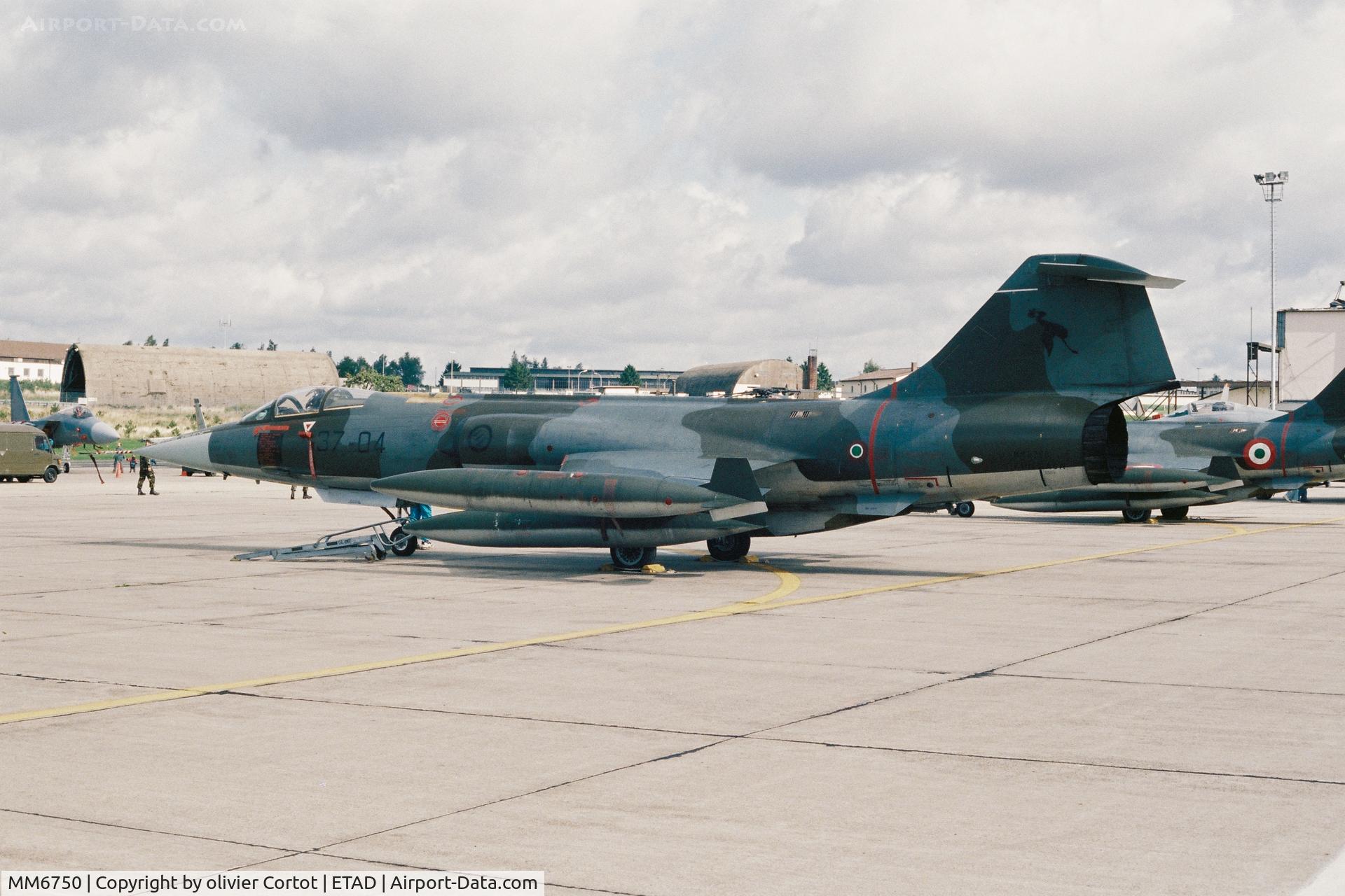 MM6750, Aeritalia F-104S-ASA Starfighter C/N 1050, Spangdahelm 94