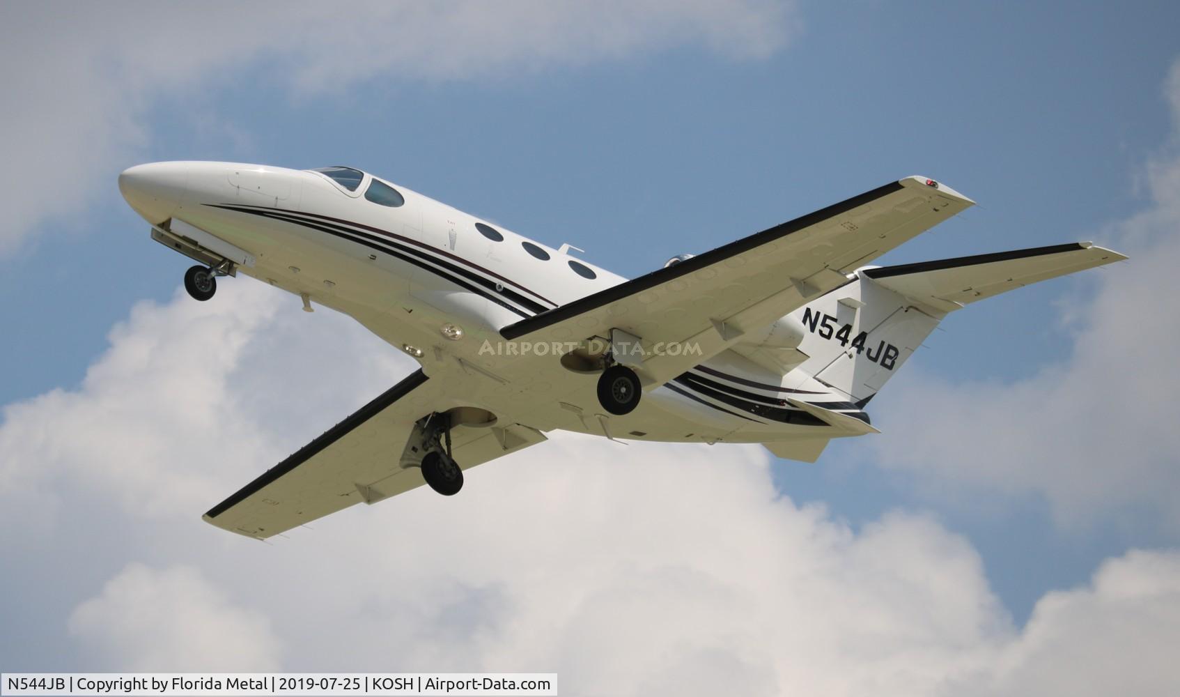 N544JB, 2010 Cessna 510 Citation Mustang C/N 510-0353, OSH 2019