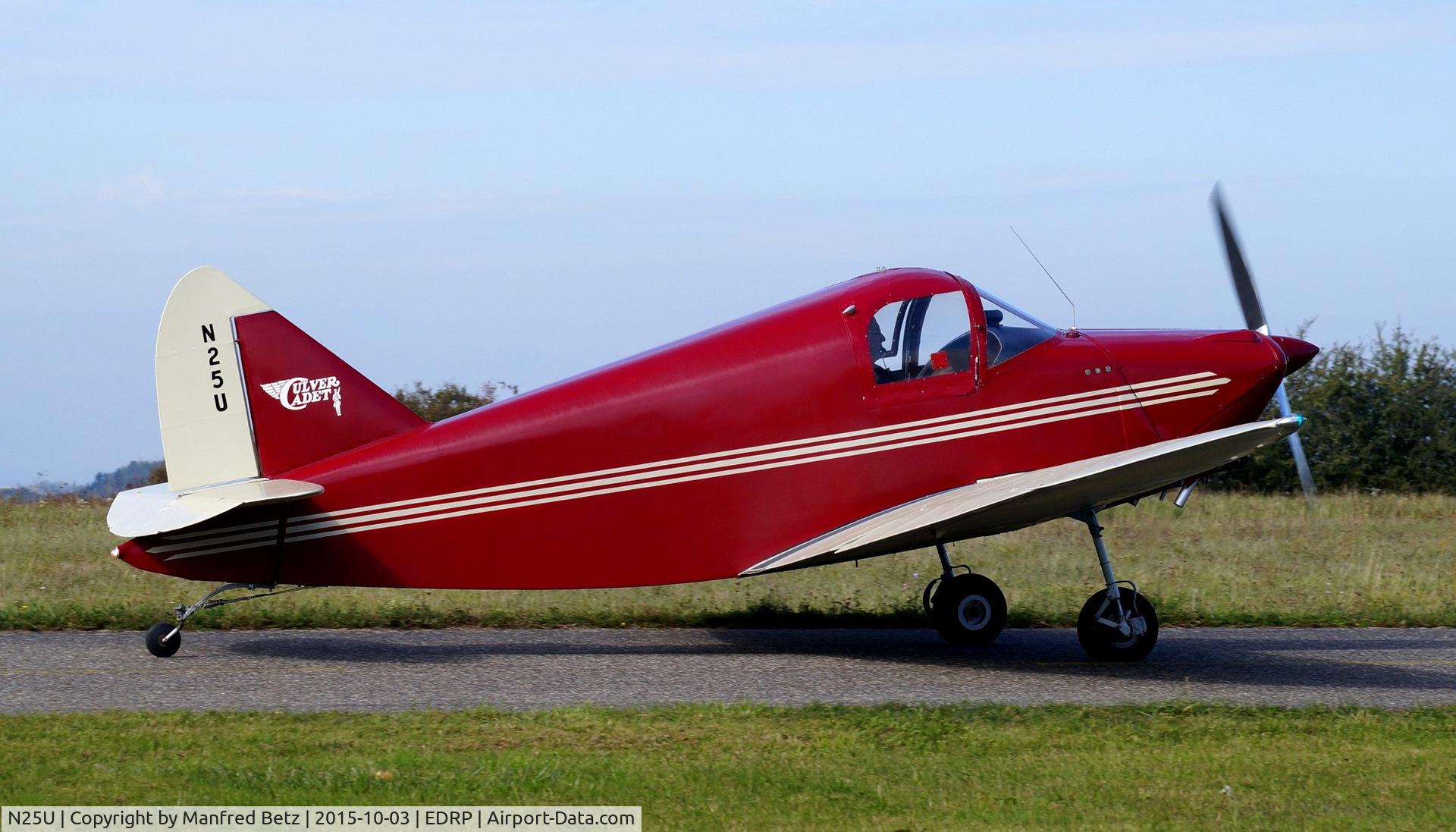 N25U, 1941 Culver LFA C/N 249, Auf dem Weg zum Start