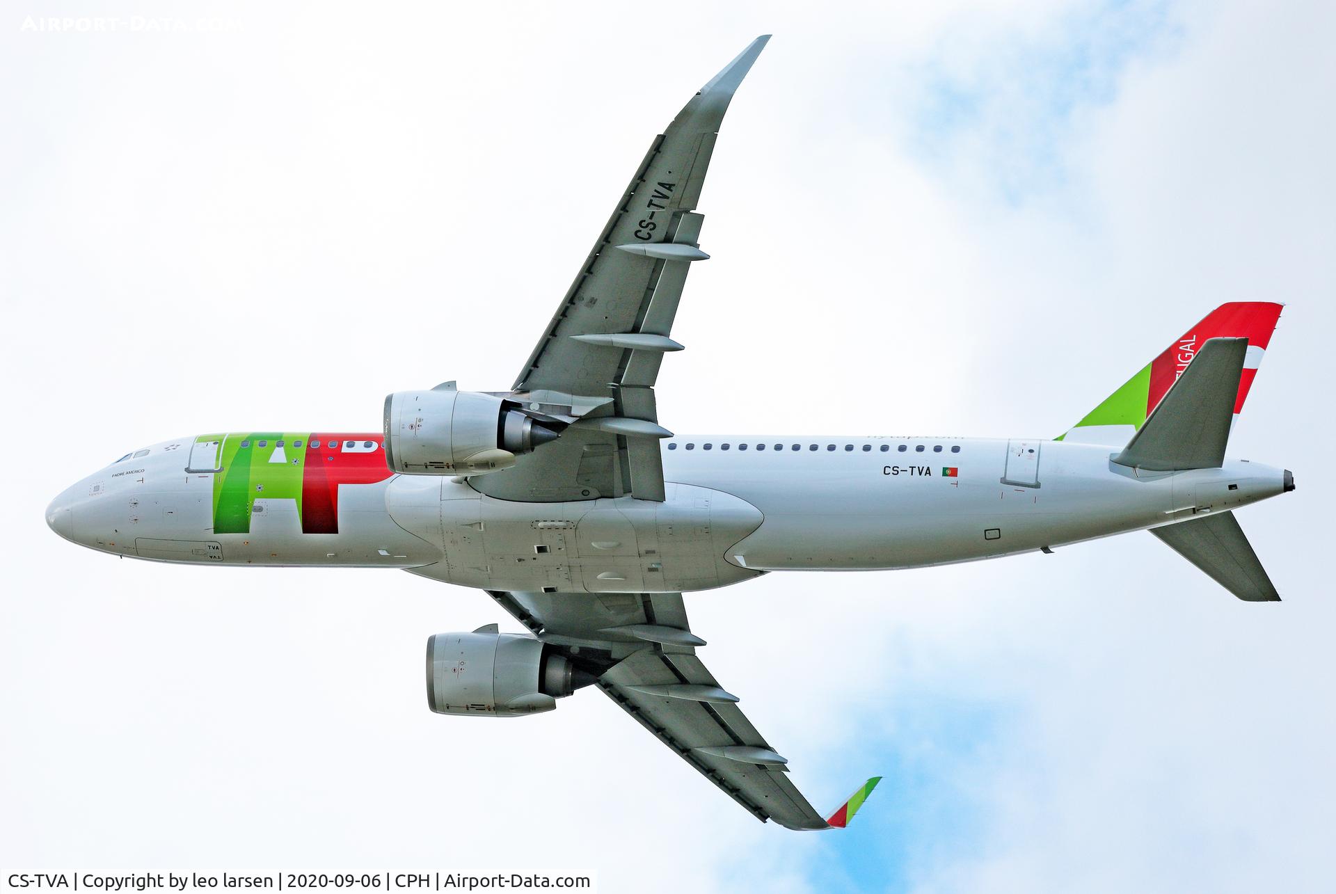 CS-TVA, 2018 Airbus A320-251N C/N 8043, Copenhagen 6.9.2020