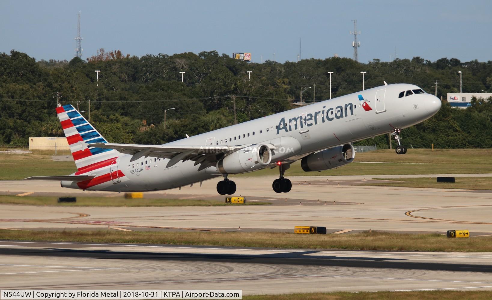 N544UW, 2011 Airbus A321-231 C/N 4847, TPA 2018