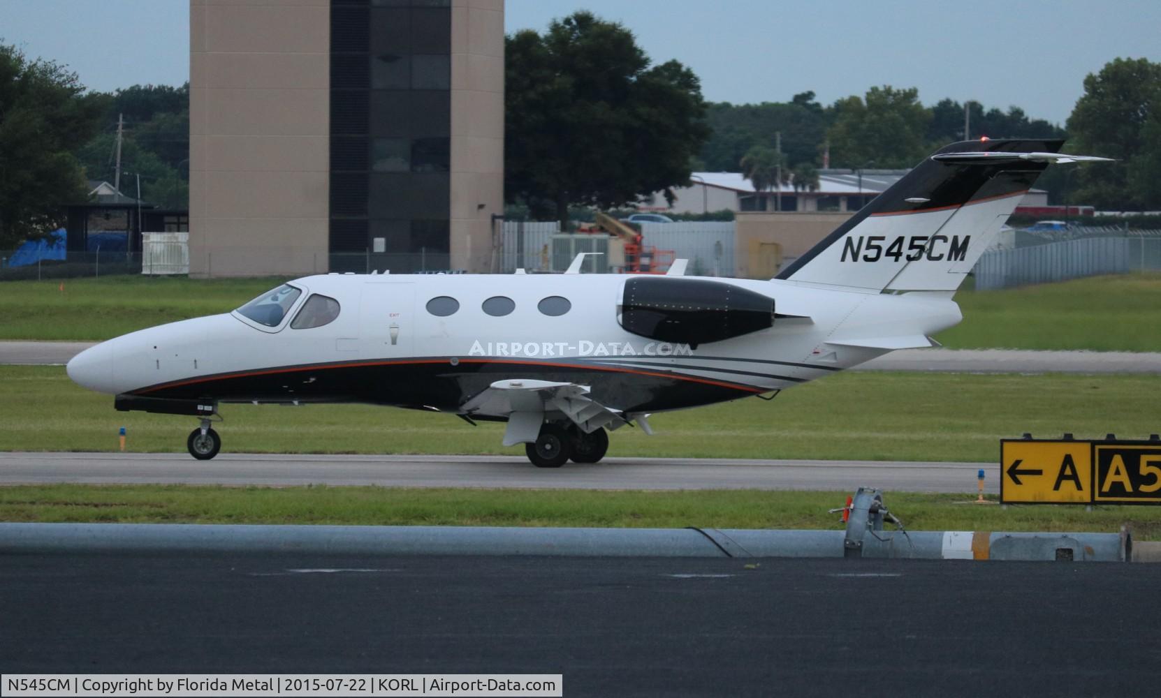 N545CM, 2015 Cessna 510 Citation Mustang Citation Mustang C/N 510-0460, ORL 2015