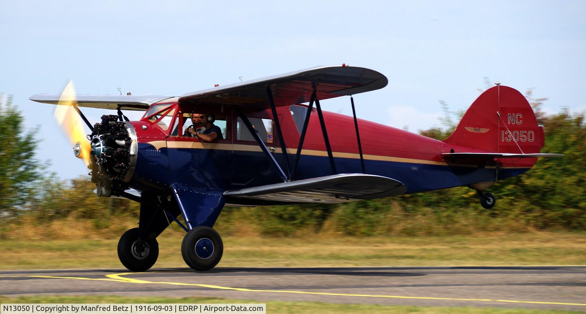 N13050, 1932 Waco UEC C/N 3678, Flugtag EDRP