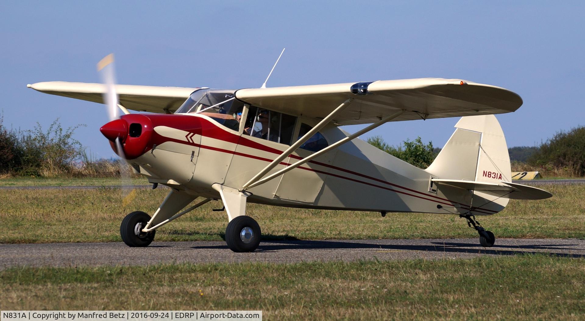 N831A, 1951 Piper PA-22-150 Tri-Pacer C/N 22-132, Besucher