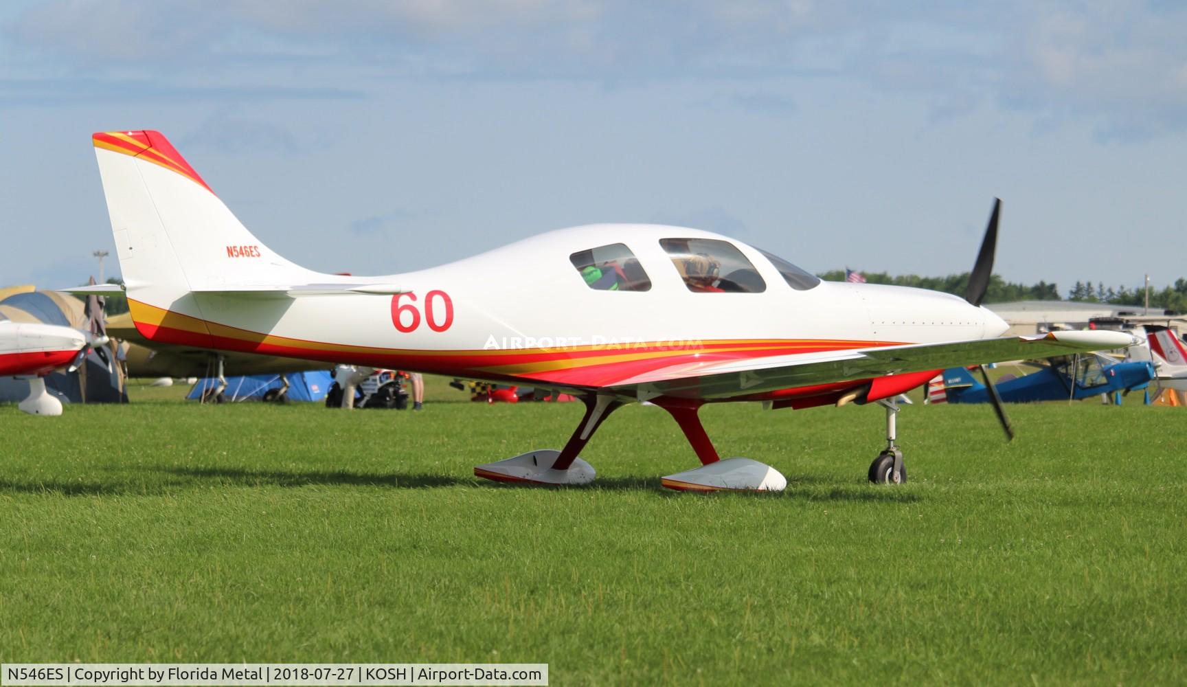 N546ES, 2014 Lancair ES C/N MEW001ES, OSH 2018
