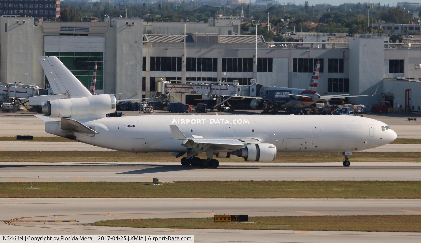 N546JN, 1995 McDonnell Douglas MD-11F C/N 48546, MIA 2017