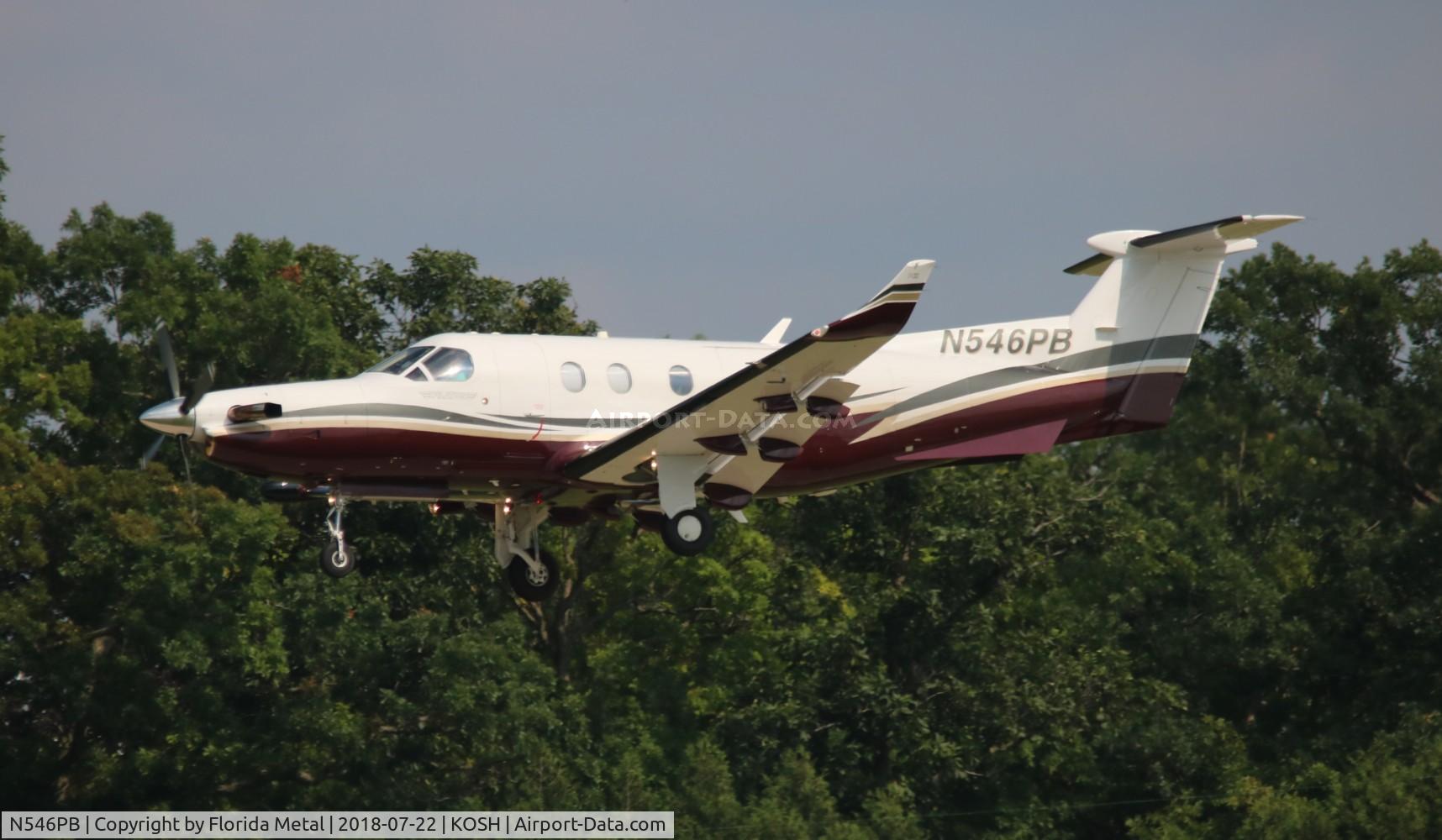 N546PB, 2004 Pilatus PC-12/45 C/N 546, OSH 2018