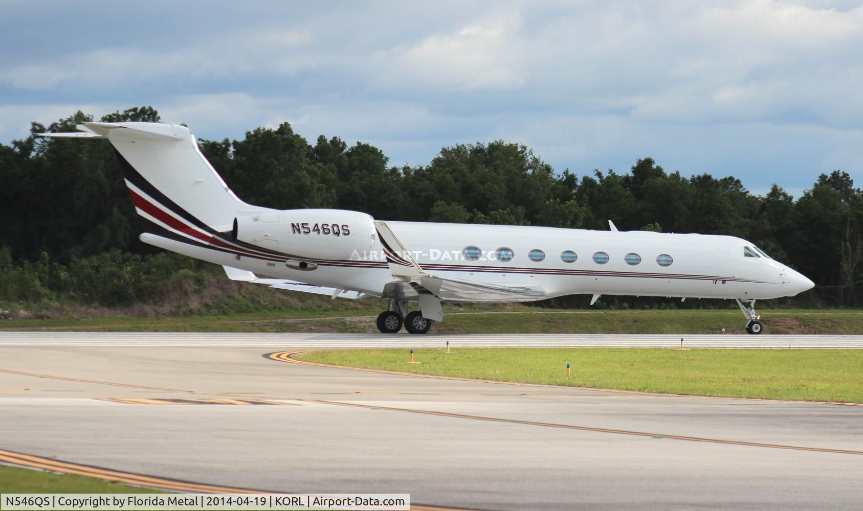 N546QS, 2008 Gulfstream Aerospace GV-SP (G550) C/N 5190, ORL 2014