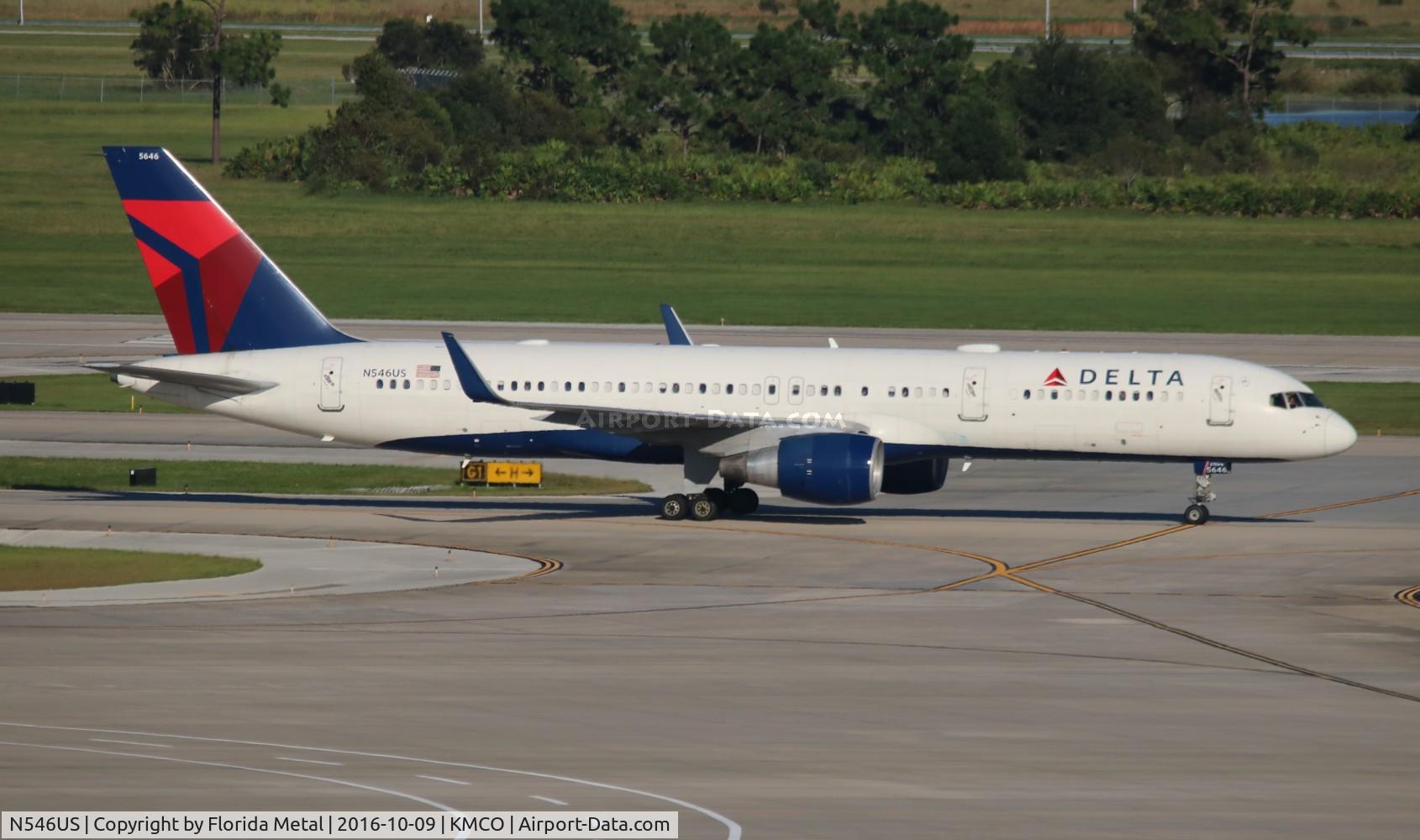 N546US, 1996 Boeing 757-251 C/N 26493, MCO 2016