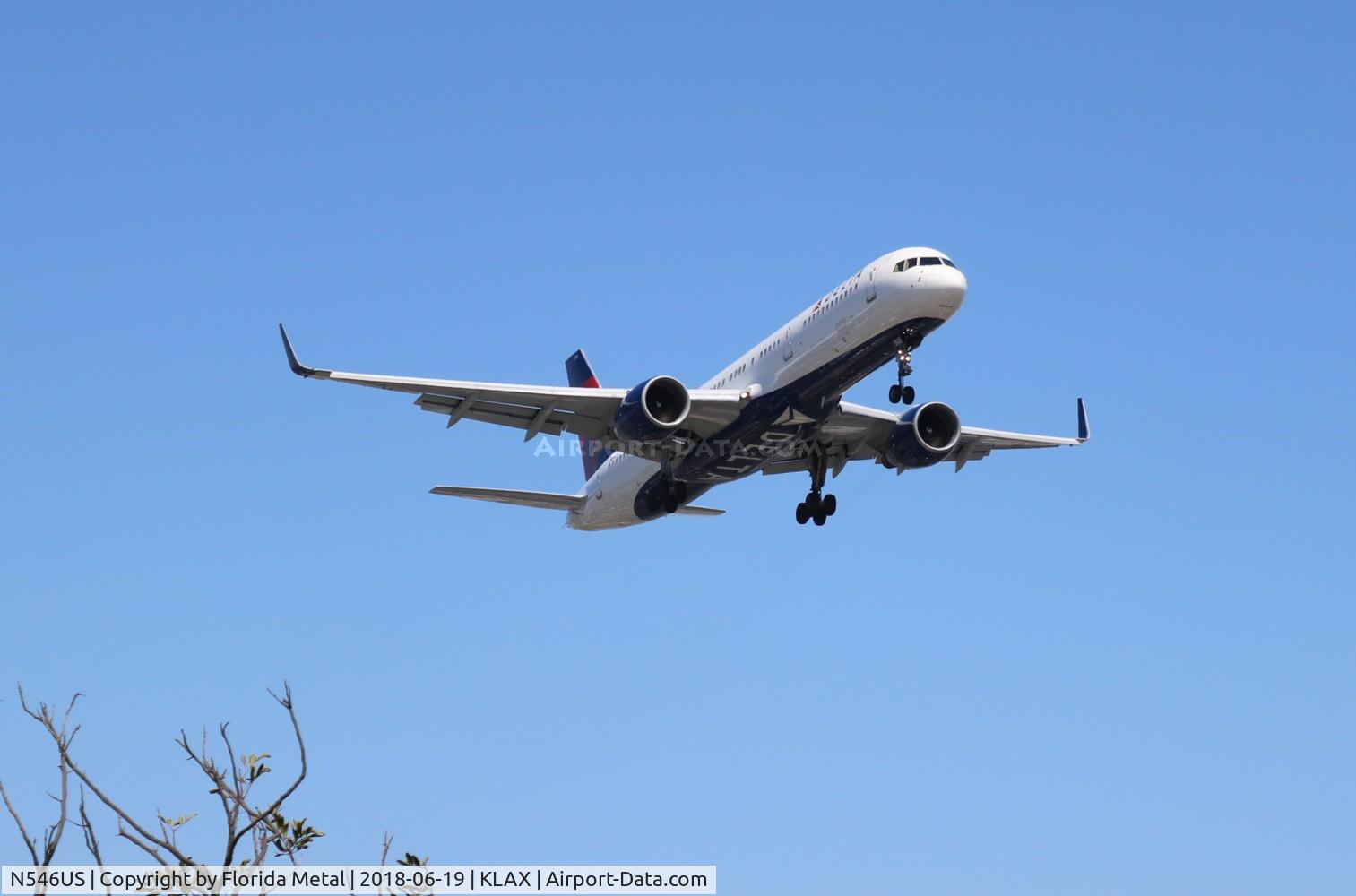N546US, 1996 Boeing 757-251 C/N 26493, LAX 2018