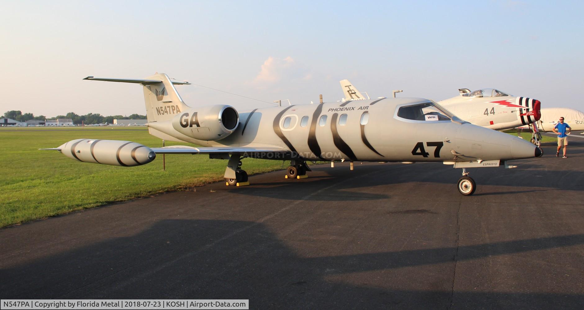 N547PA, 1975 Gates Learjet 36 C/N 012, OSH 2018