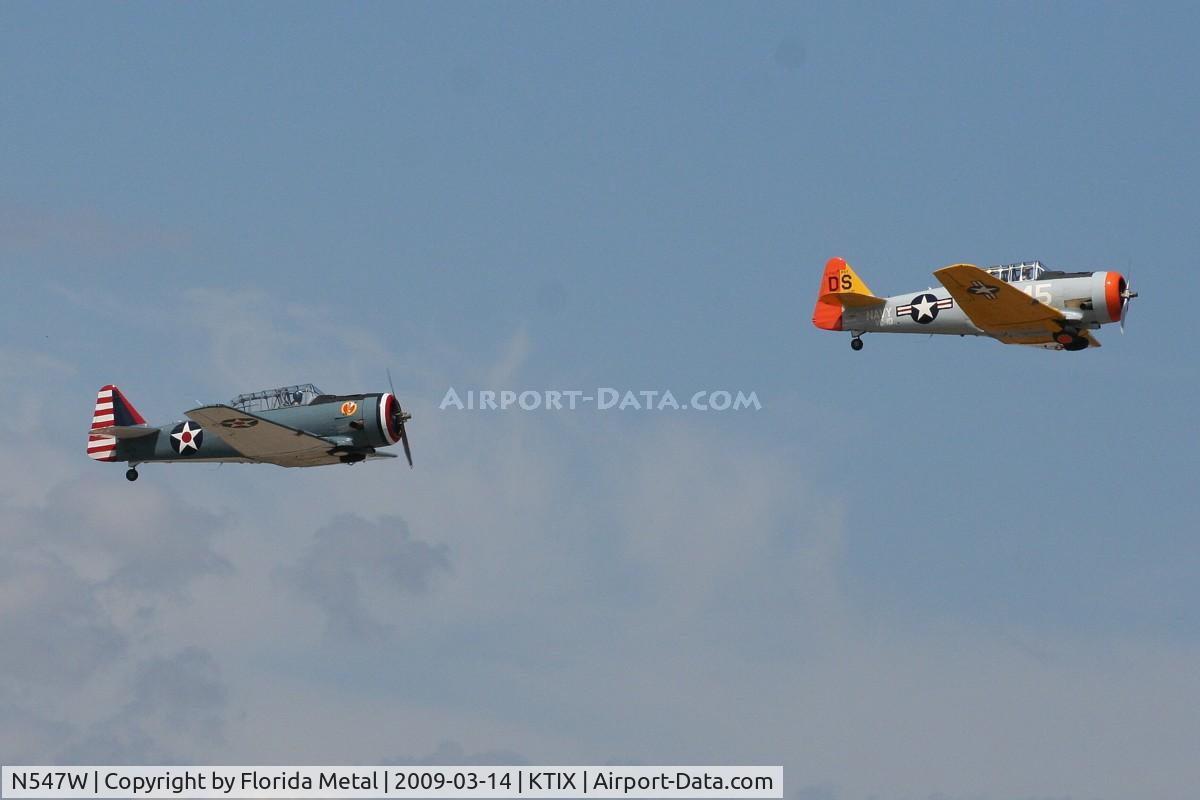 N547W, 1942 North American AT-6A Texan C/N 05437, TICO 2009