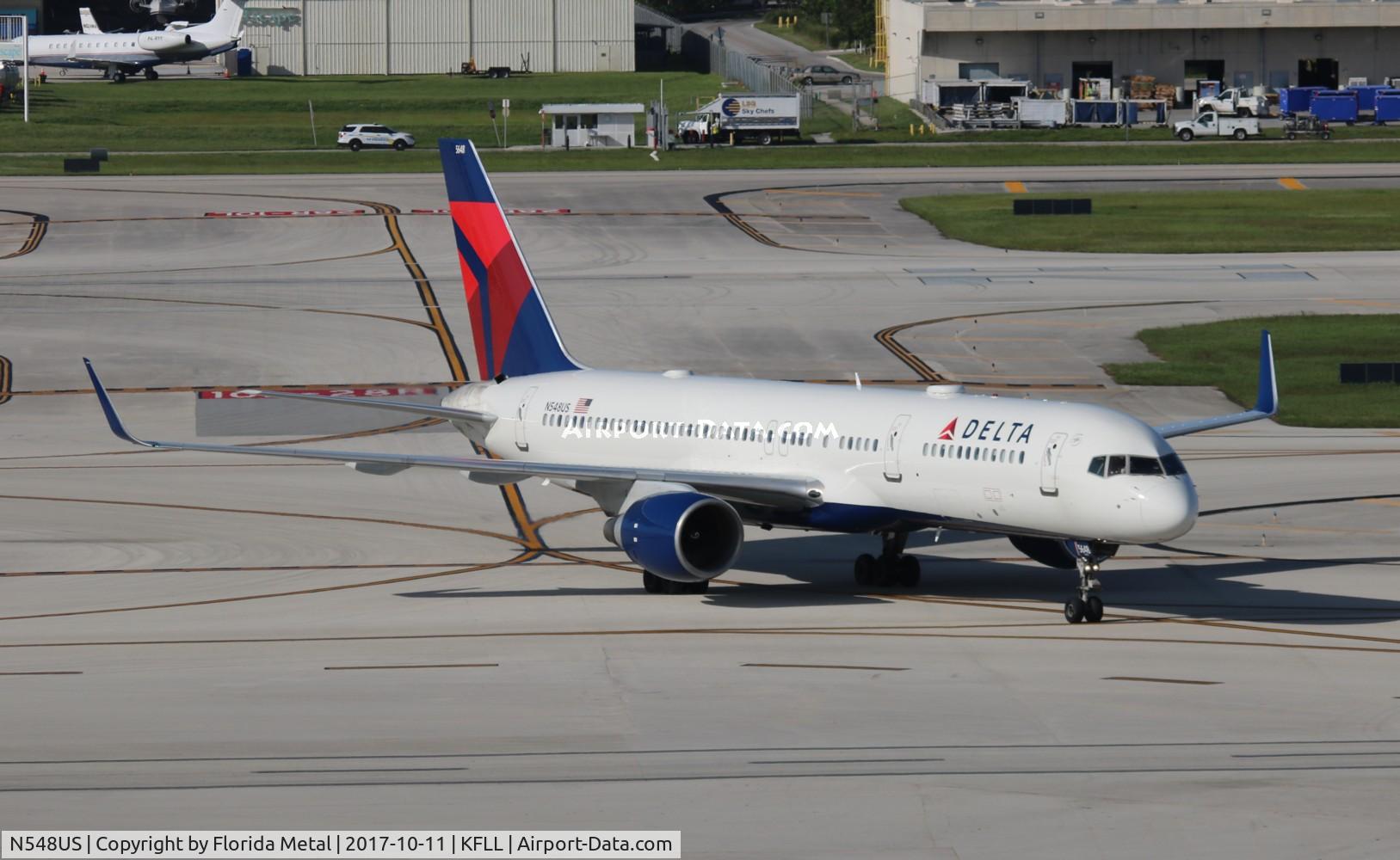 N548US, 1996 Boeing 757-251 C/N 26495, FLL 2017