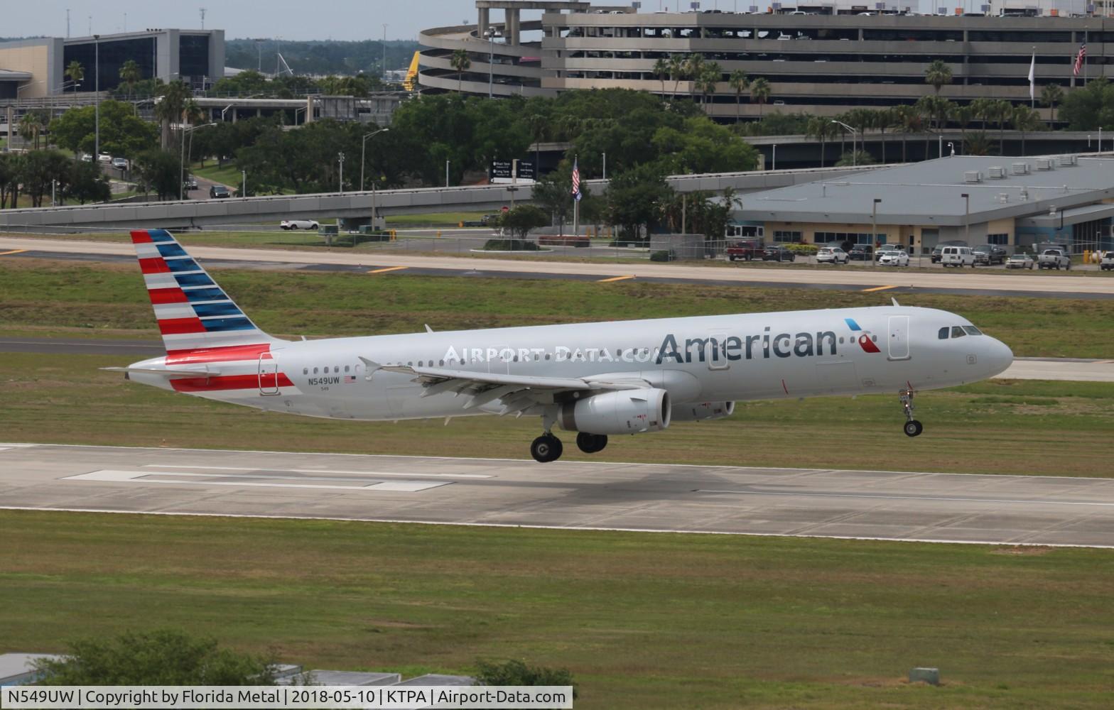 N549UW, 2011 Airbus A321-231 C/N 4932, TPA 2018