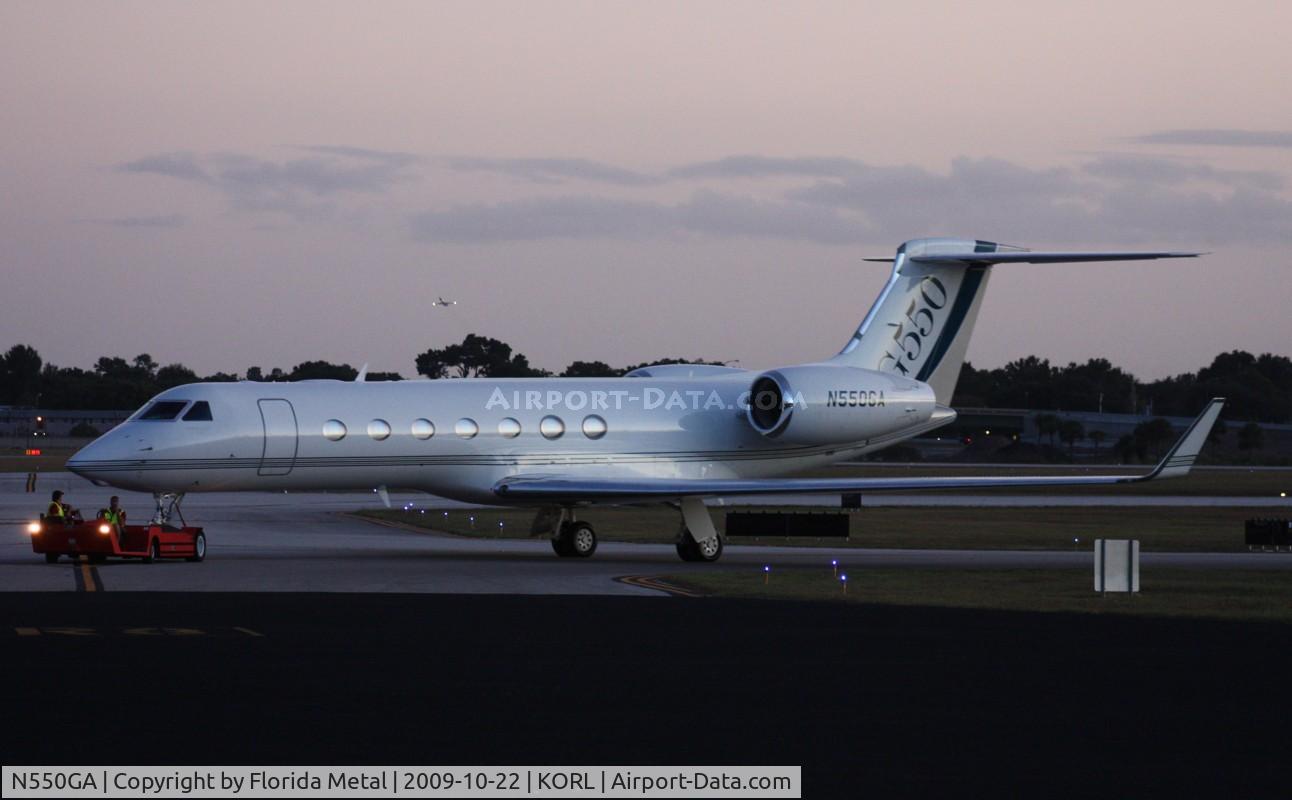 N550GA, 2008 Gulfstream Aerospace GV-SP (G550) C/N 5211, NBAA 2009