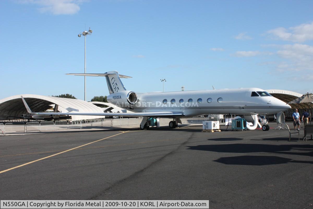 N550GA, 2008 Gulfstream Aerospace GV-SP (G550) C/N 5211, NBAA 2009