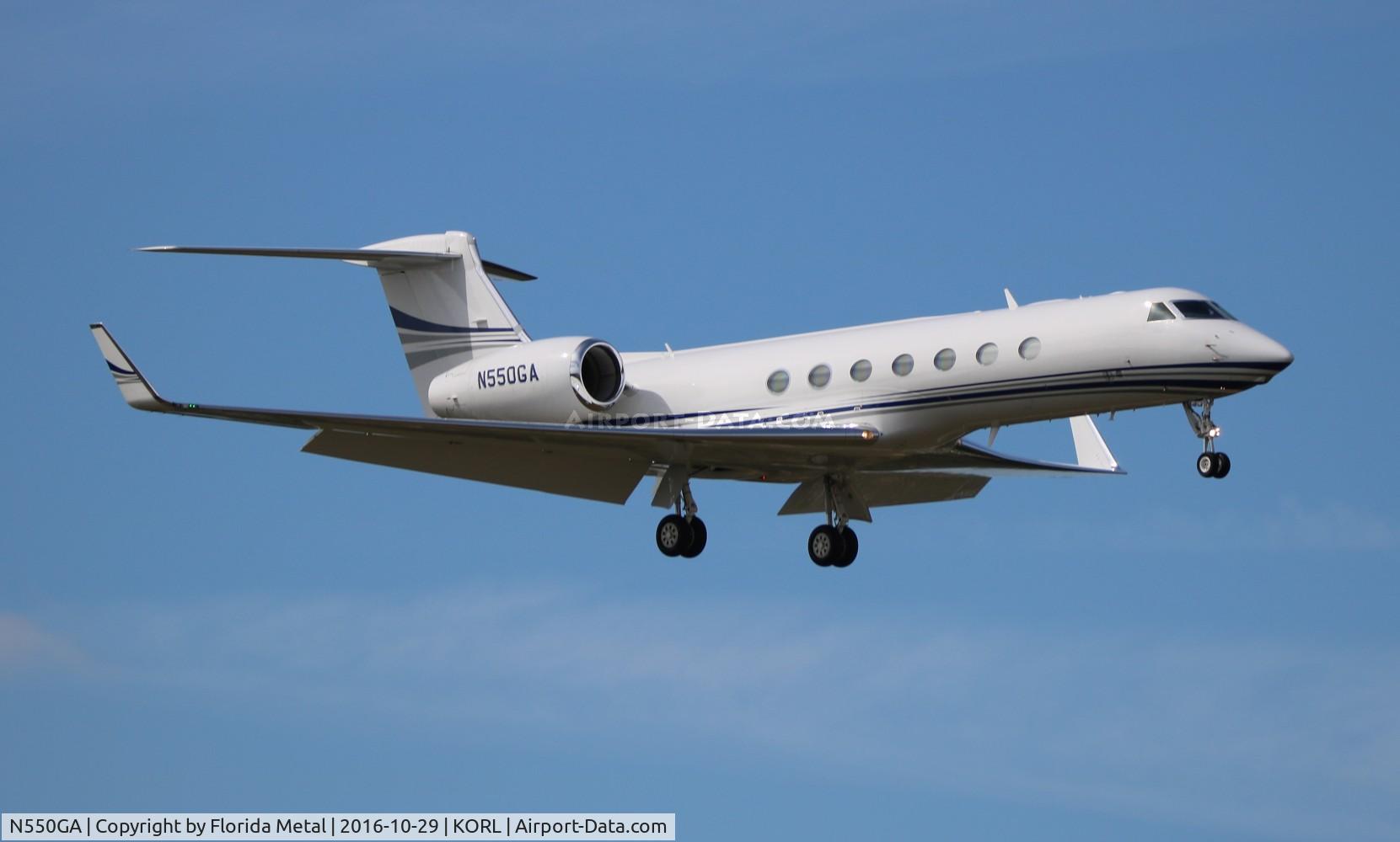 N550GA, 2015 Gulfstream Aerospace GV-SP (G550) C/N 5526, NBAA 2016