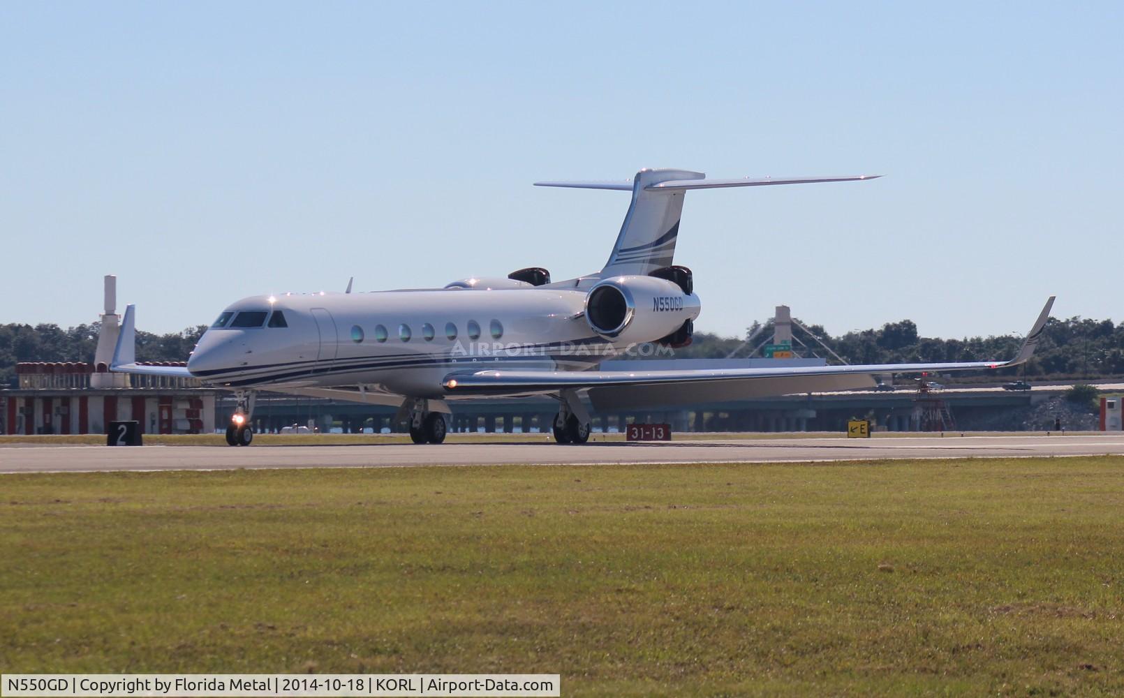 N550GD, 2014 Gulfstream Aerospace GV-SP (G550) C/N 5477, NBAA 2014