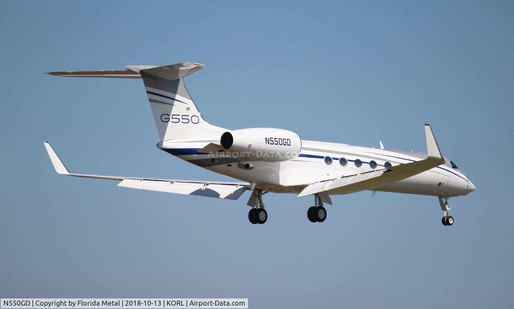 N550GD, 2018 Gulfstream Aerospace GV-SP (G550) C/N 5574, NBAA 2018