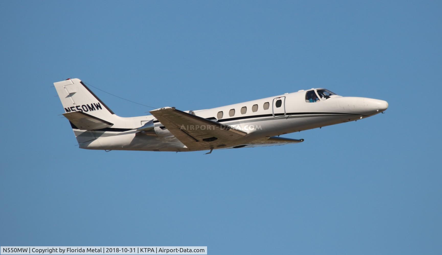 N550MW, 1993 Cessna 550 C/N 550-0720, TPA 2018