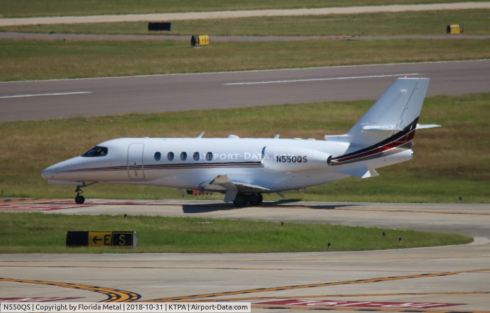 N550QS, 2015 Cessna 680A Citation Latitude C/N 680A-0015, TPA 2018